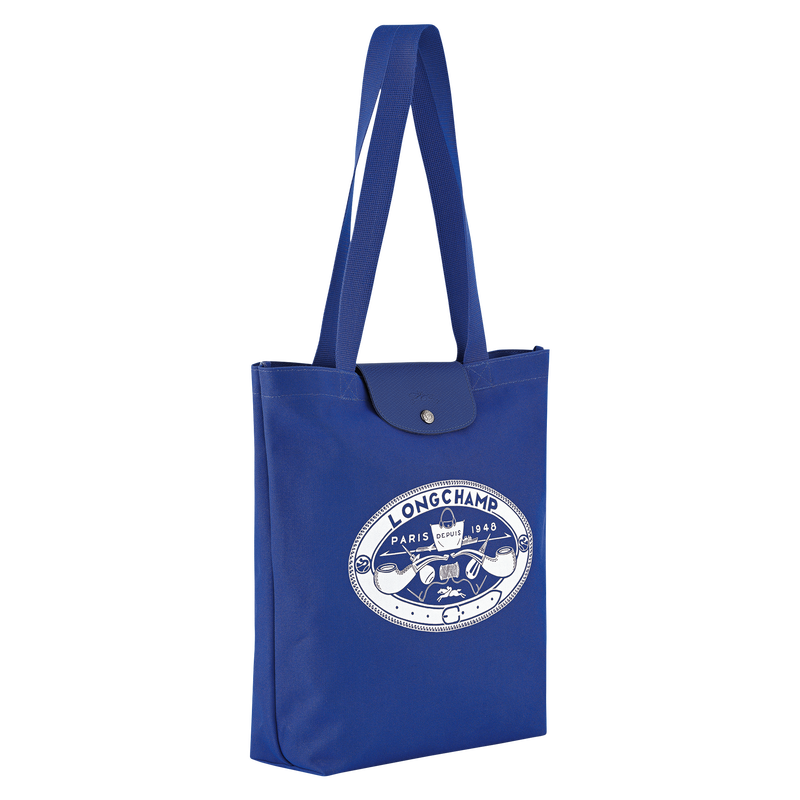 Le Pliage Collection M Tote bag / Cobalt - Canvas - 图片 7
