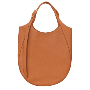 Le Foulonné XL Tote bag / Amber - Leather