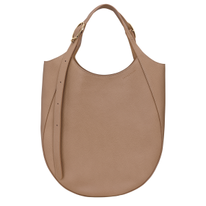 Le Foulonné XL Tote bag / Biscuit - Leather