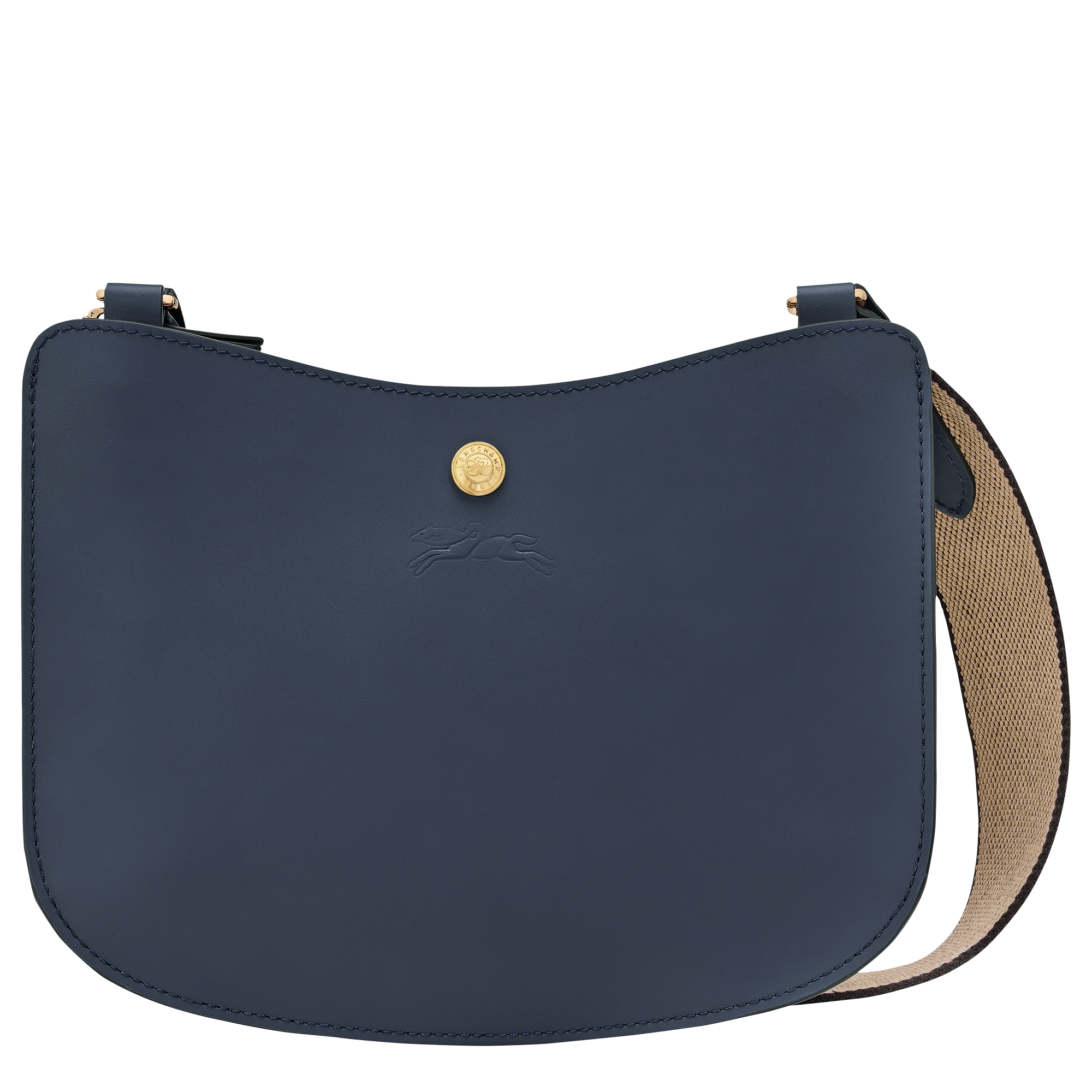 Épure Crossbody bag / Navy - Leather