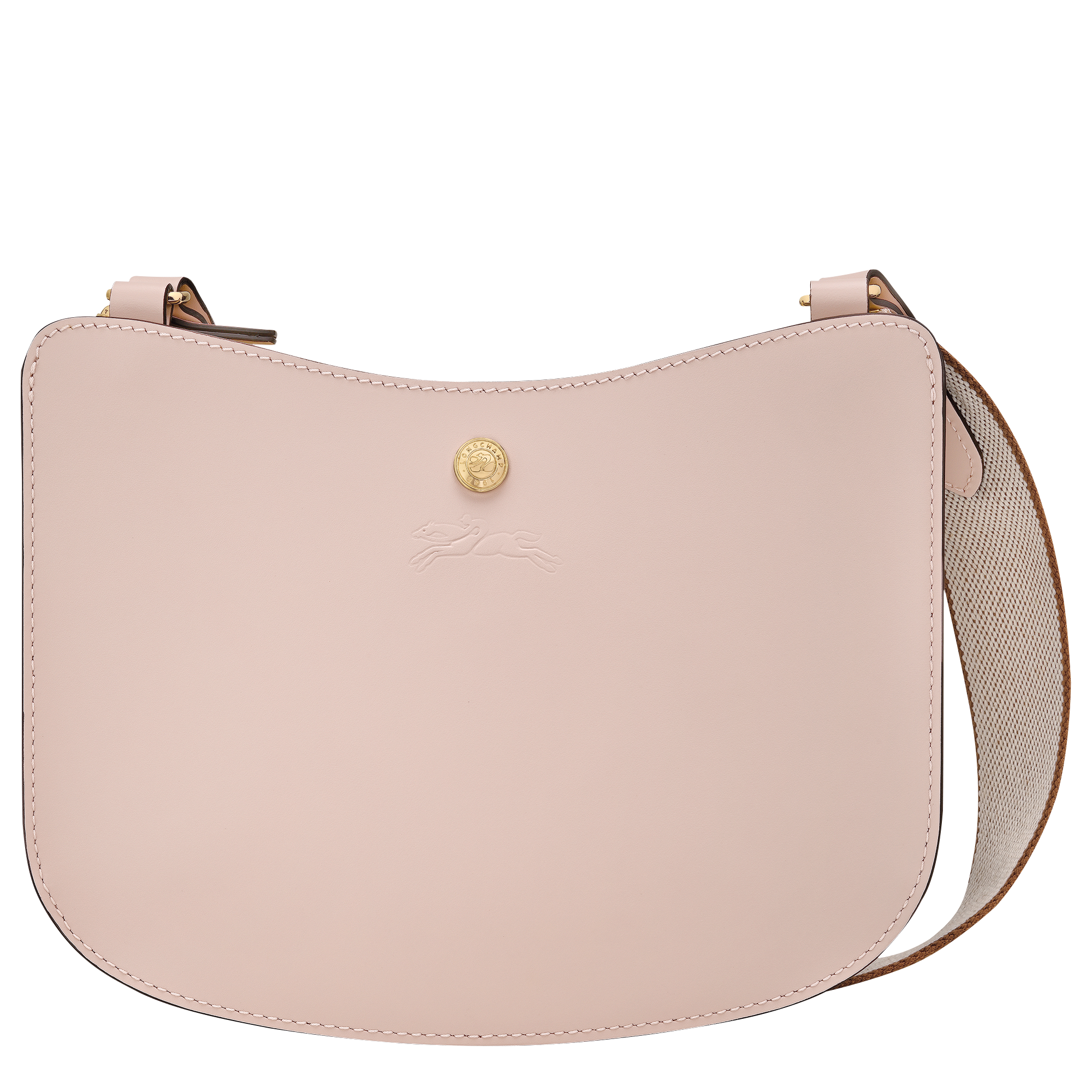 Épure Crossbody bag / Petal Pink - Leather