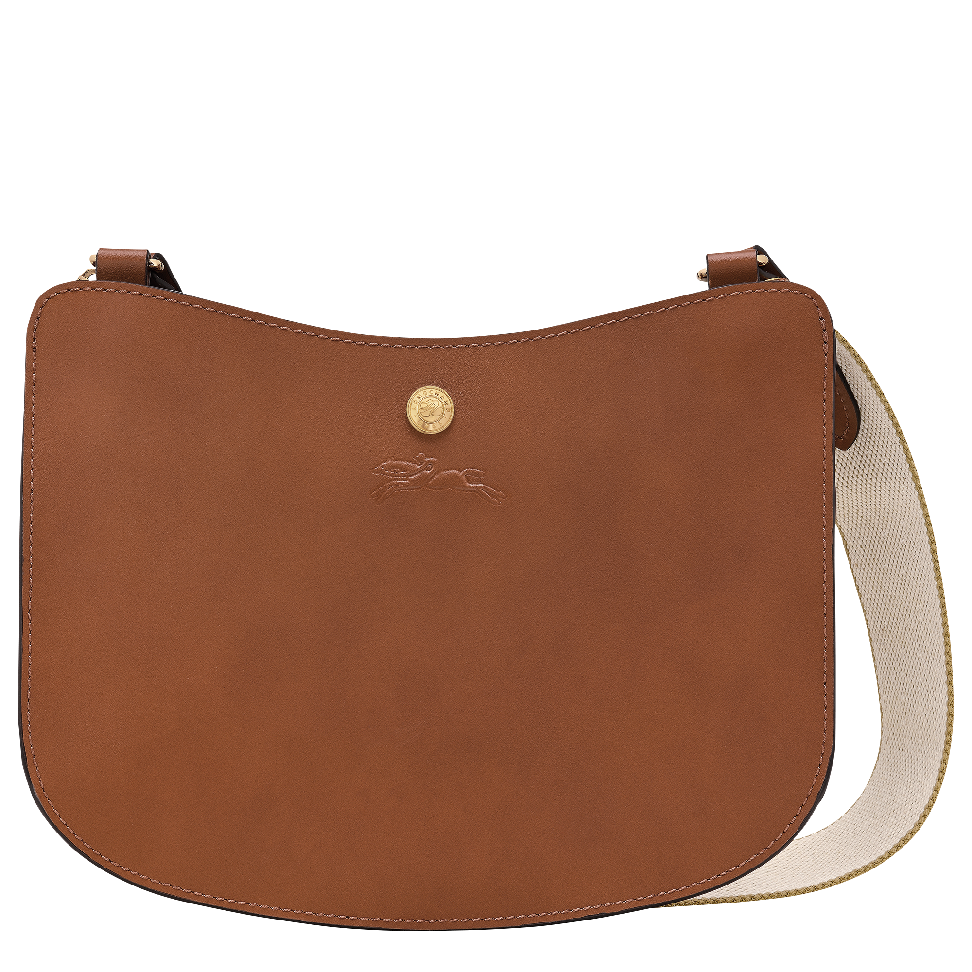 Épure Crossbody bag / Cognac - Leather