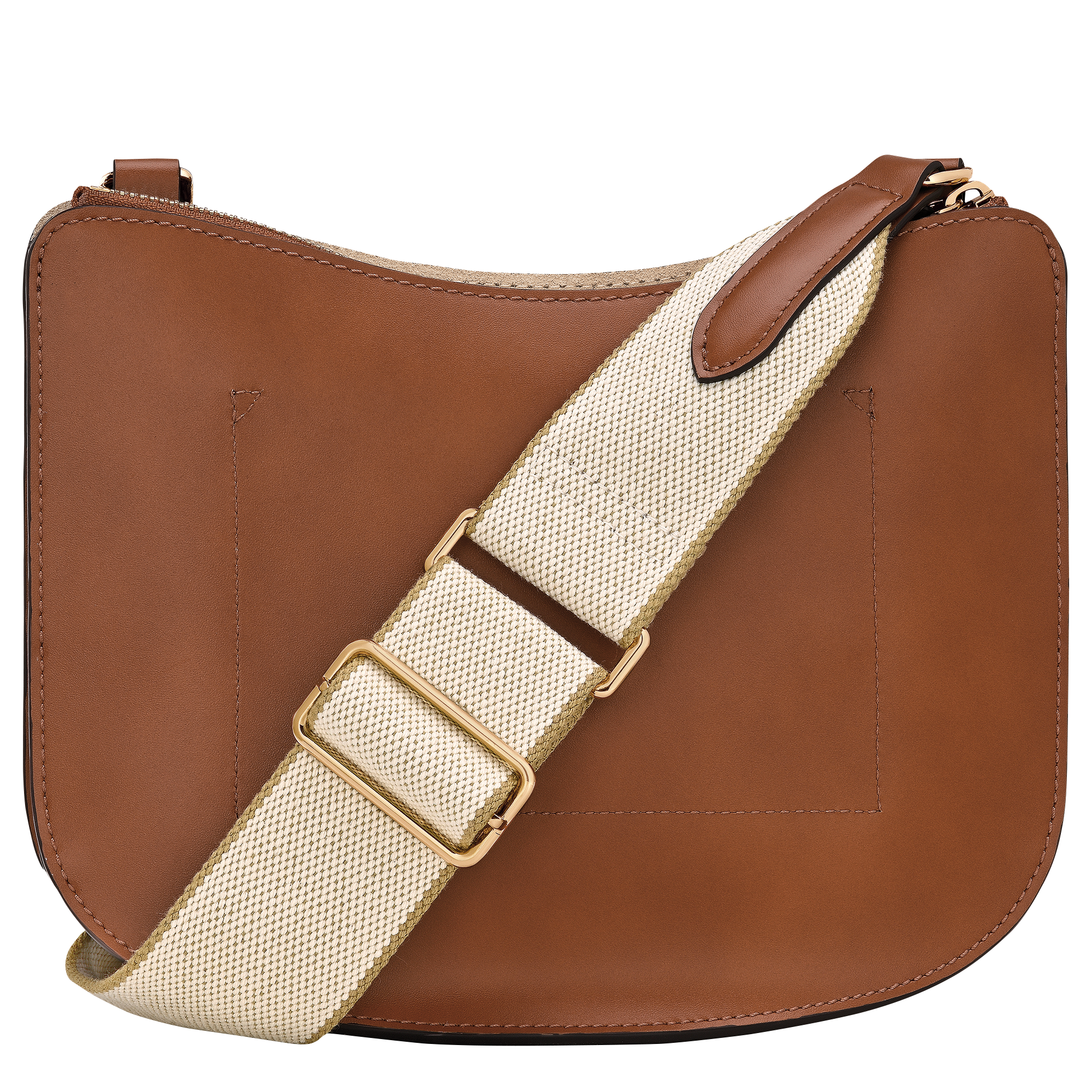 Épure Crossbody bag / Cognac - Leather - 图片 4