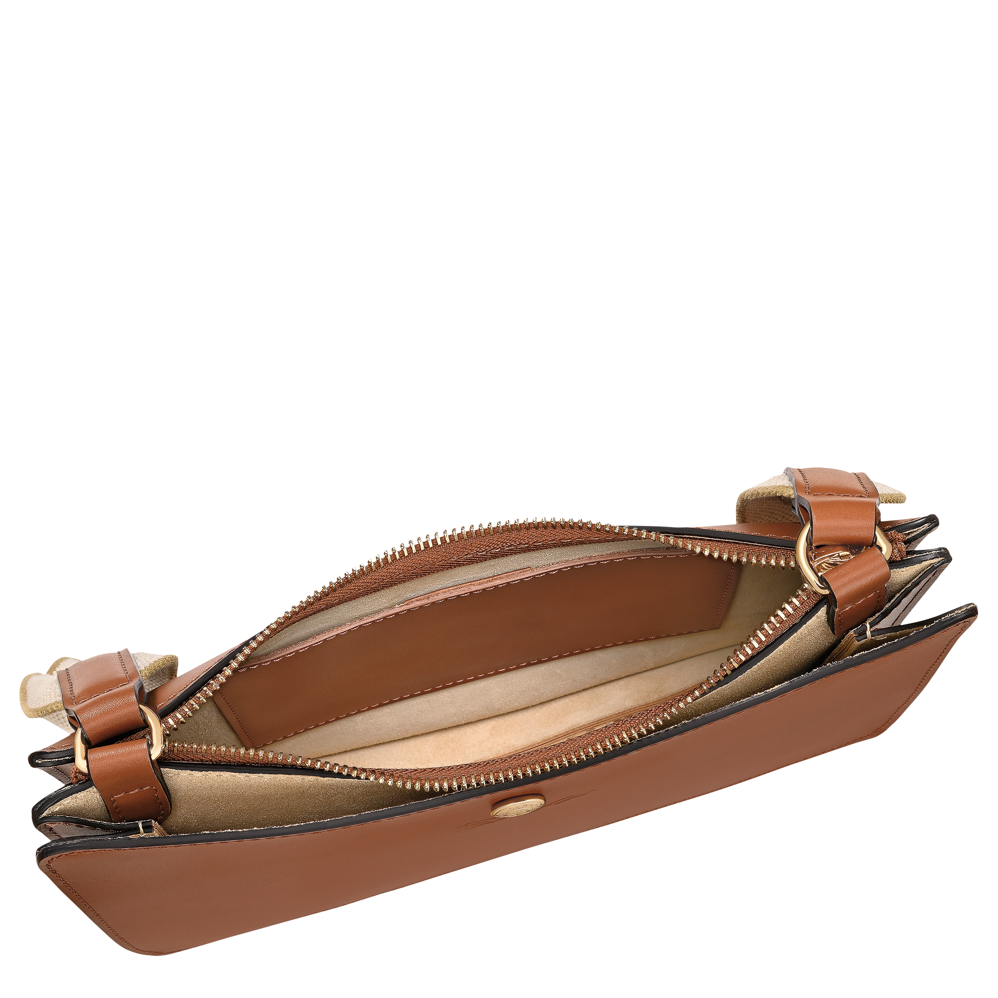 Épure Crossbody bag / Cognac - Leather - 图片 5