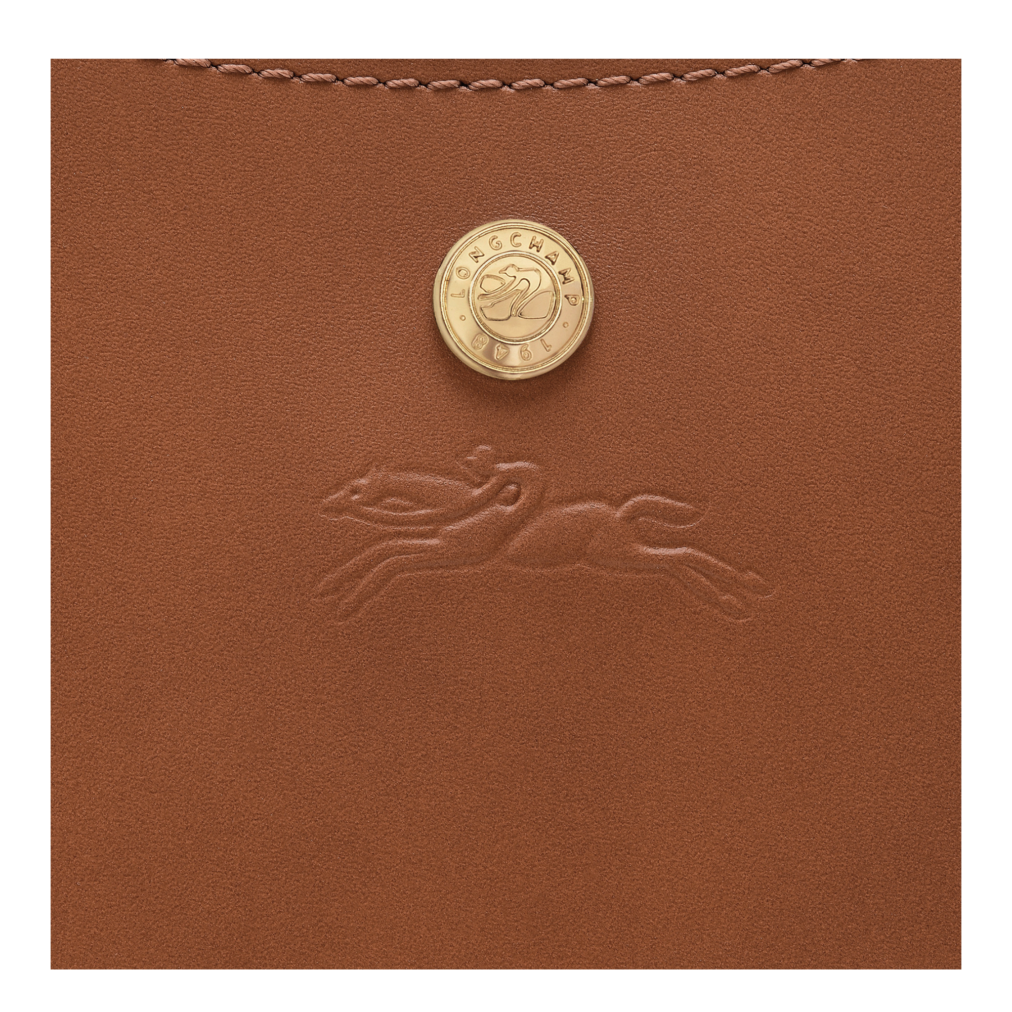 Épure Crossbody bag / Cognac - Leather - 图片 6