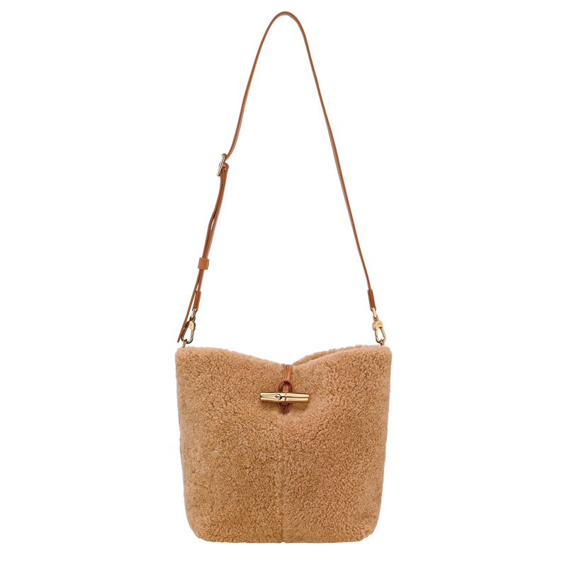Le Roseau Crossbody bag / Camel - Leather