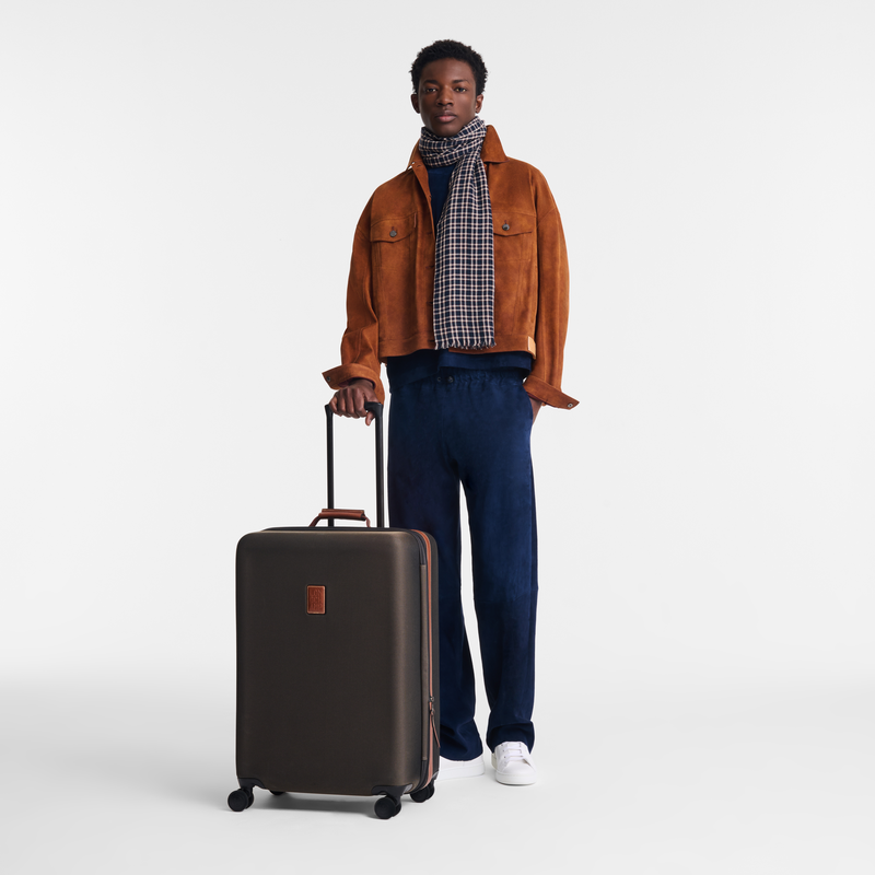 Boxford L Suitcase / Brown - Recycled canvas - 图片 8