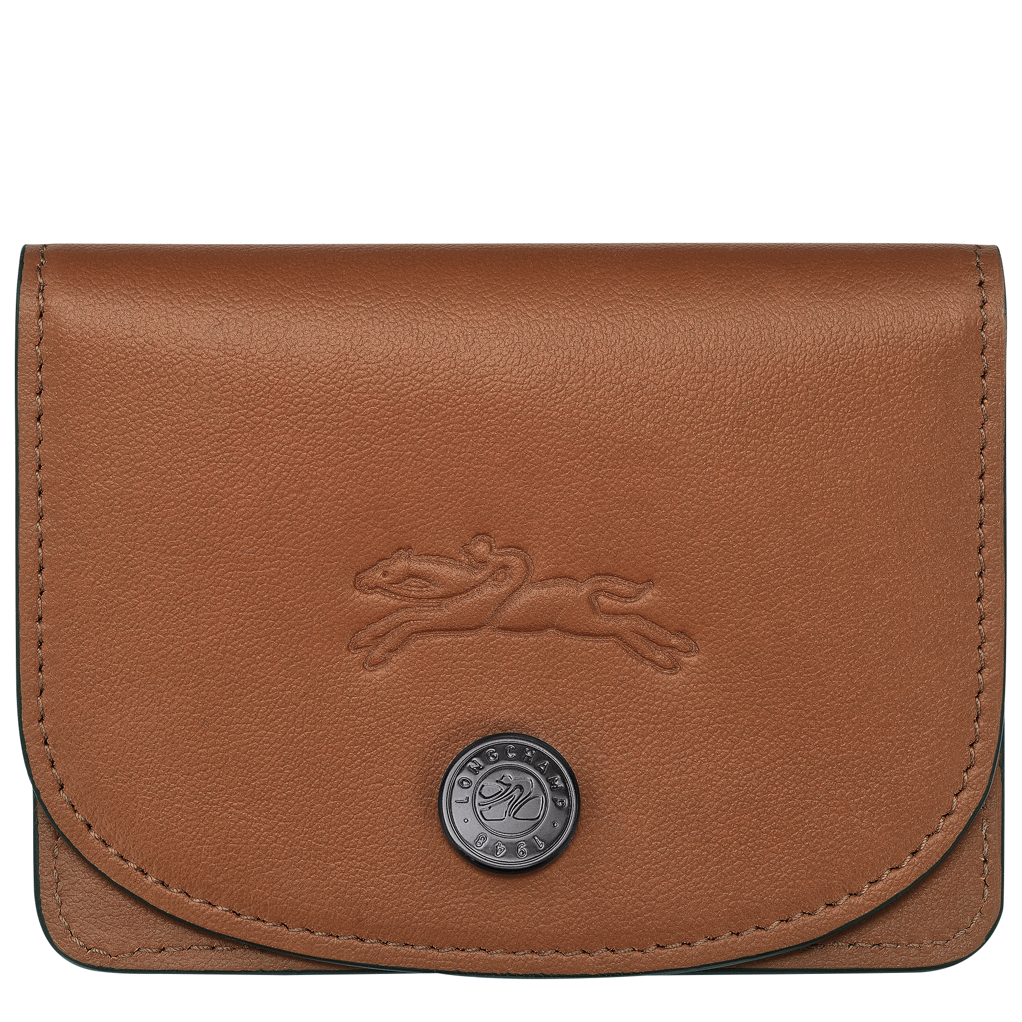 Le Pliage Xtra Card holder / Cognac - Leather