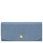 Épure Long continental wallet / Slate - Leather