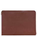 Le Foulonné Laptop case / Coffee - Leather