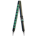 Longchamp Shadow Shoulder strap / Green - Canvas