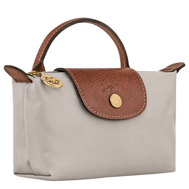 Le Pliage Original Pouch with handle / Fawn - Recycled canvas - 图片 45