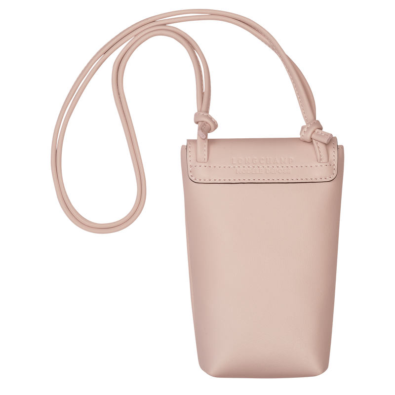 Le Pliage Xtra Phone case with leather lace / Ecru - Leather - 图片 16