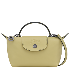 Le Pliage Xtra XS Pouch / Pistachio - Leather