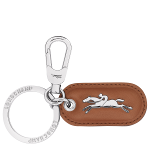 Le Pliage Xtra Key ring / Cognac - Leather