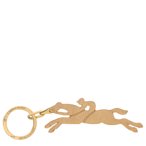 Key ring / Gold - Leather