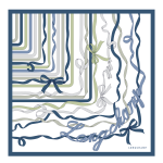 Rubans Longchamp Silk scarf 50 / Slate - Silk