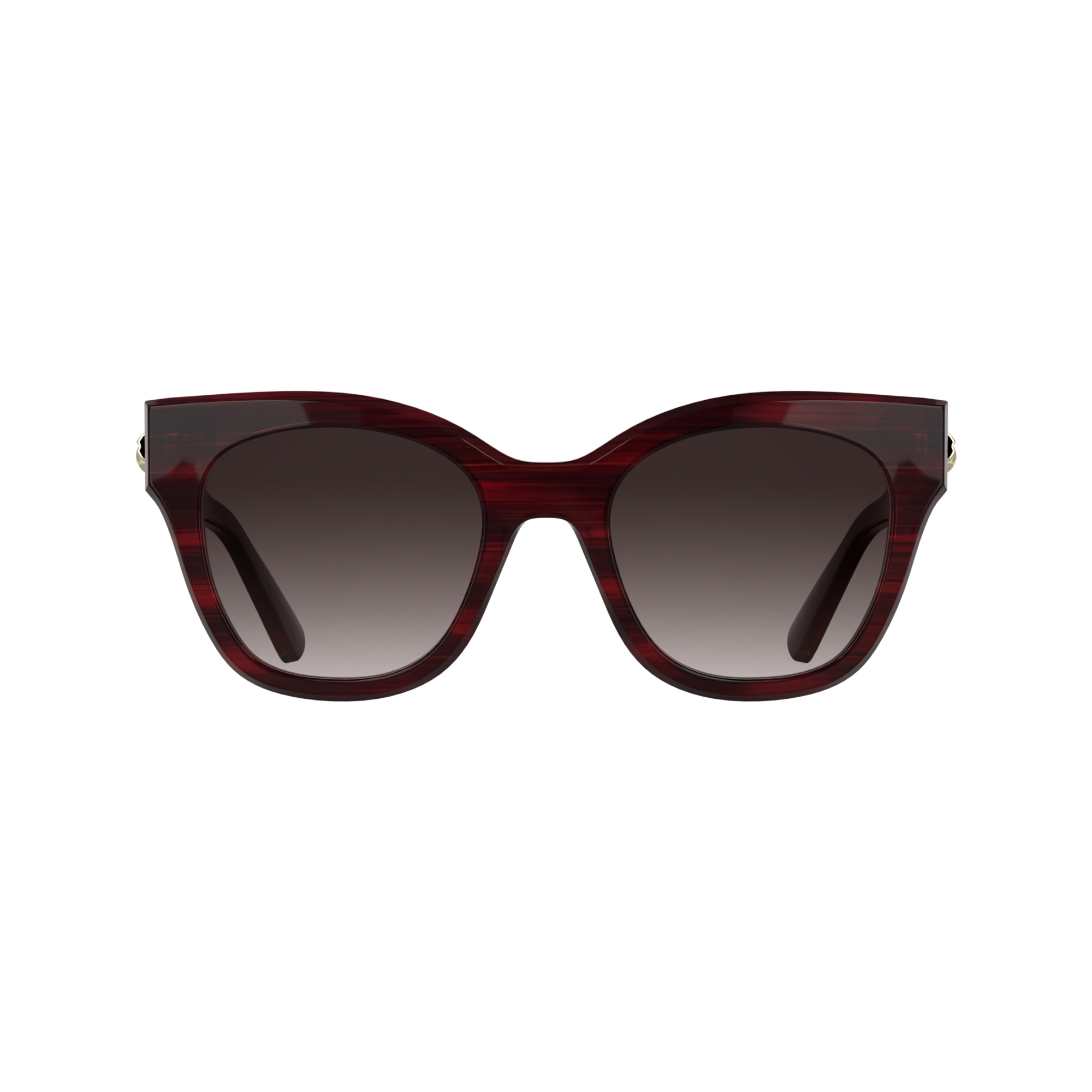 Sunglasses / Striped Bordeaux - OTHER