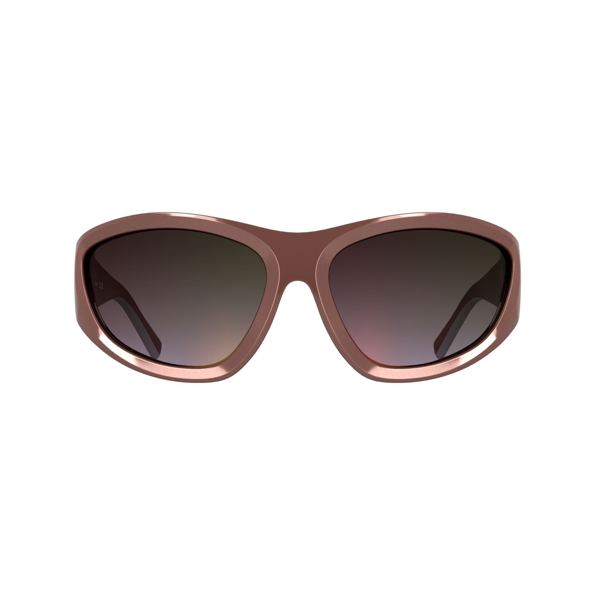 Sunglasses / Metallic pink - OTHER