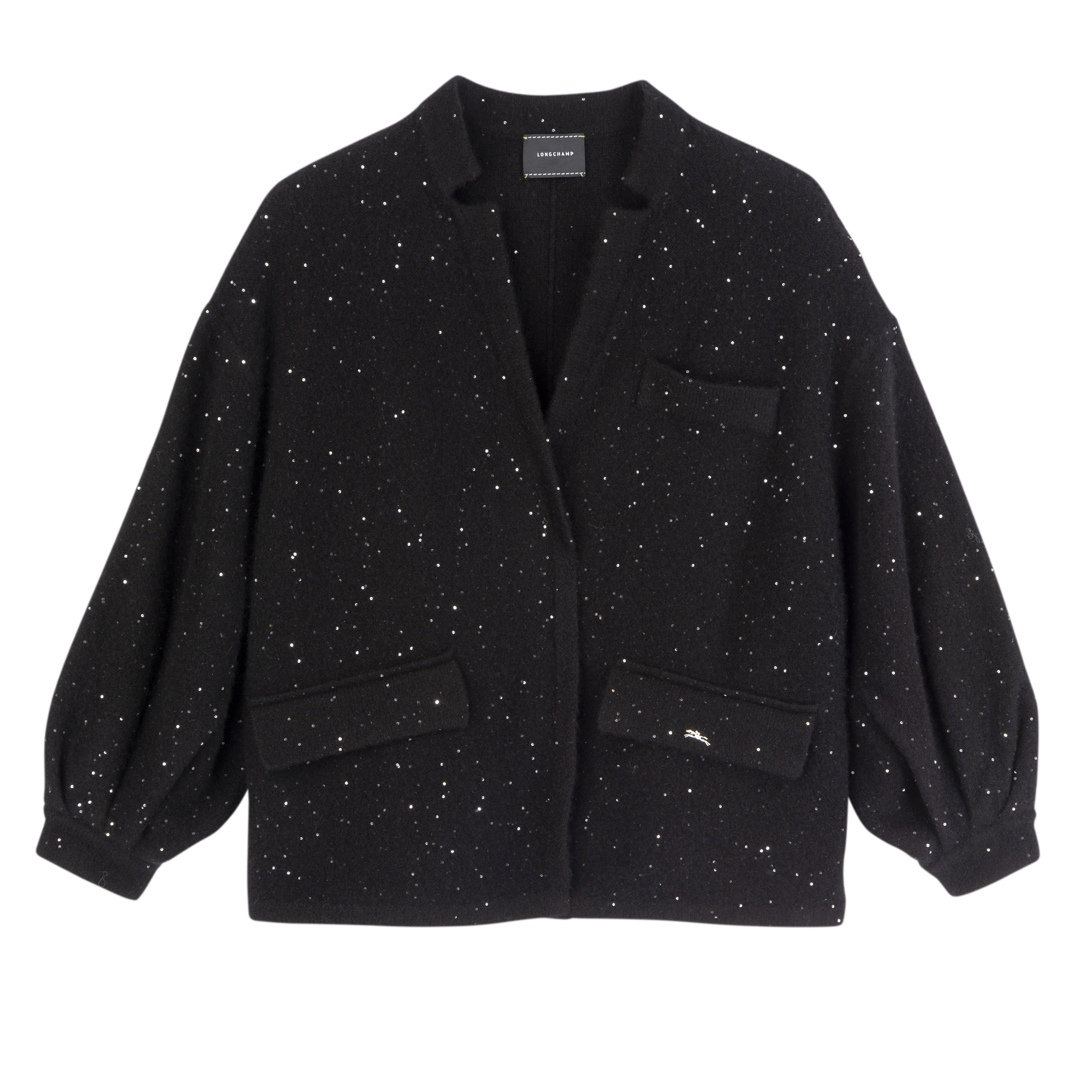 Kimono jacket / Black - Knit