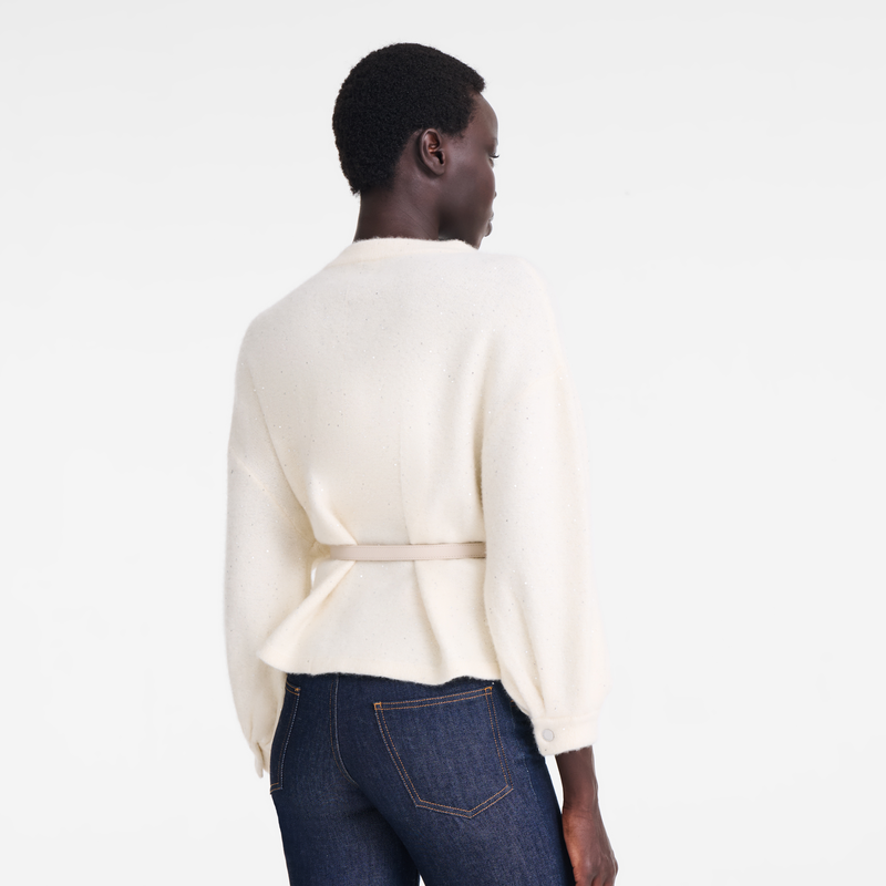 Kimono jacket / Black - Knit - 图片 8