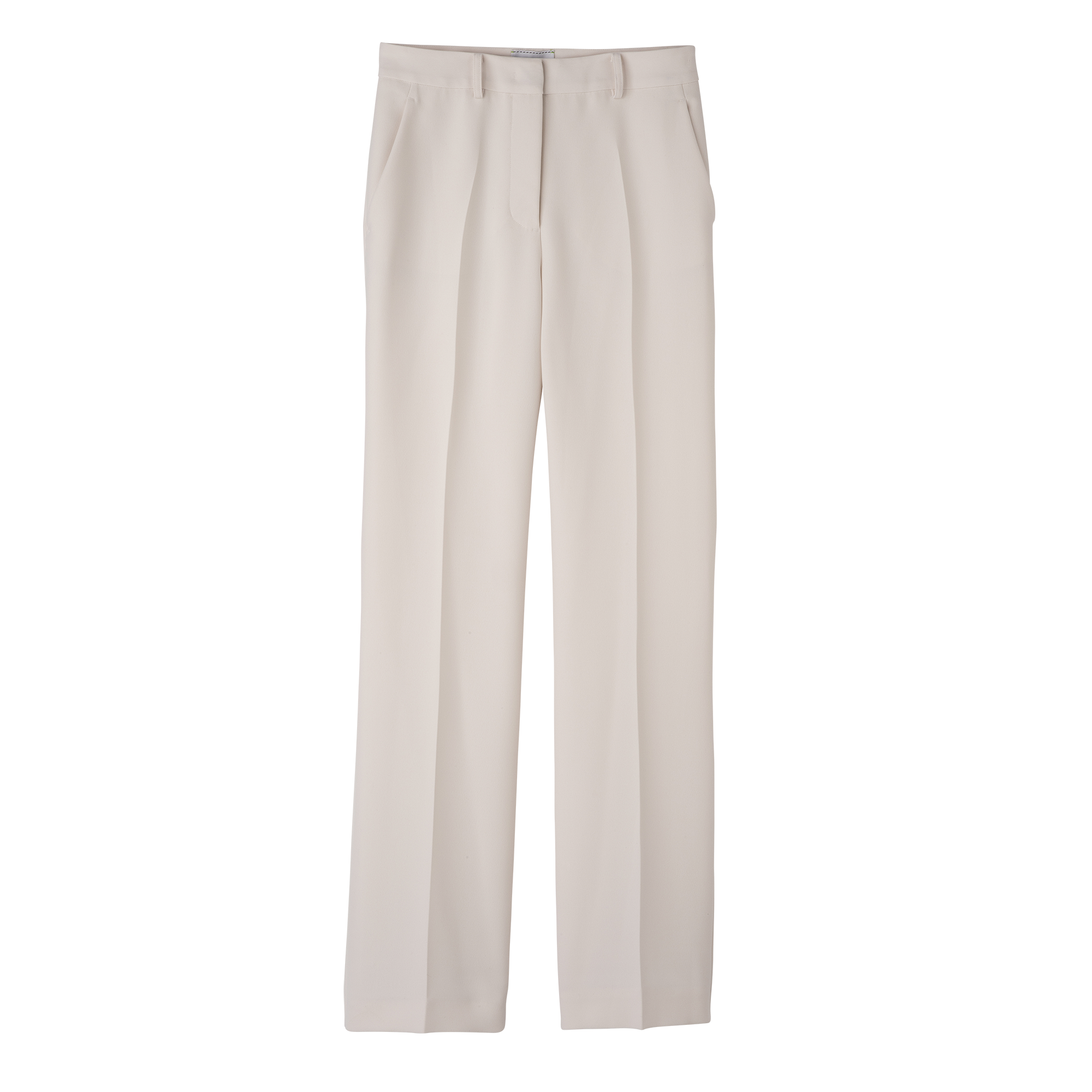 Trousers / Ecru - Crepe