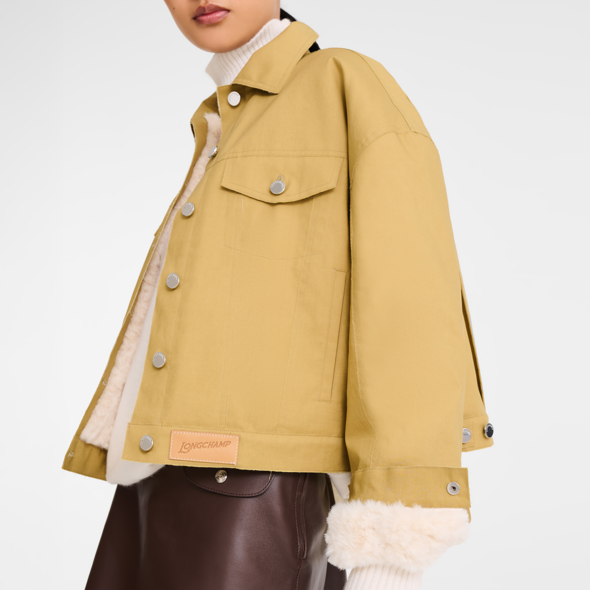 Jacket / Desert - Water-repellent technical canvas - 图片 4