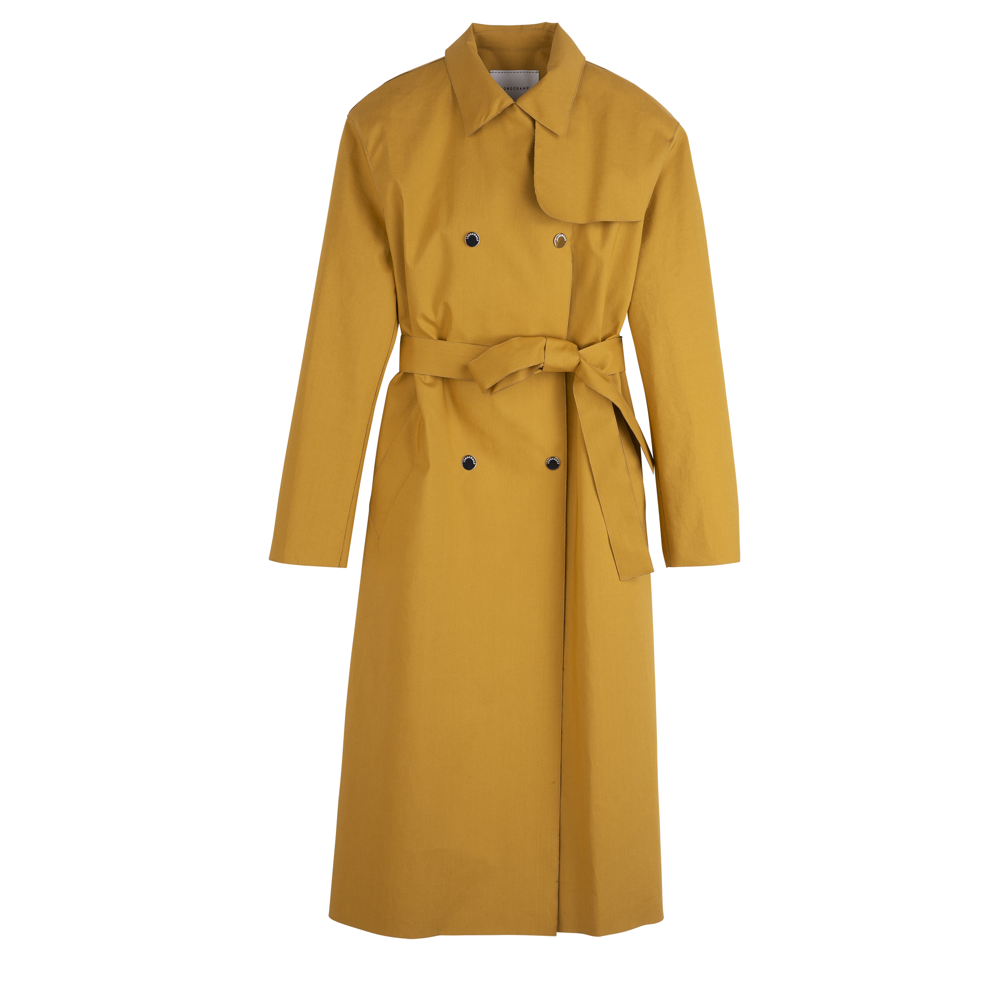 Trench coat / Nutmeg - Water-repellent technical canvas