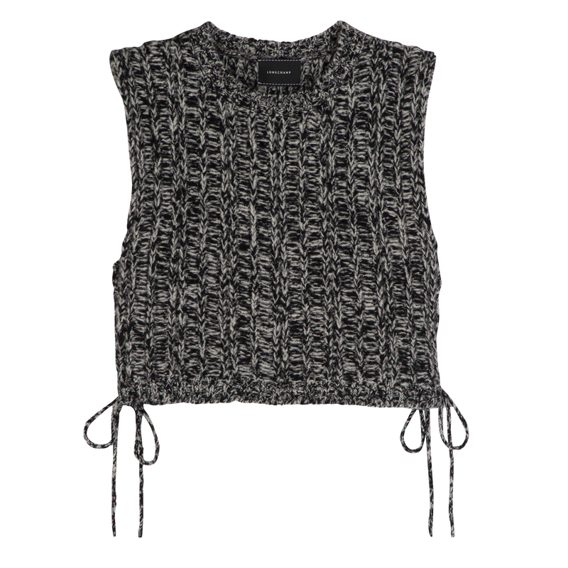 Top / Grey - Knit - 图片 7