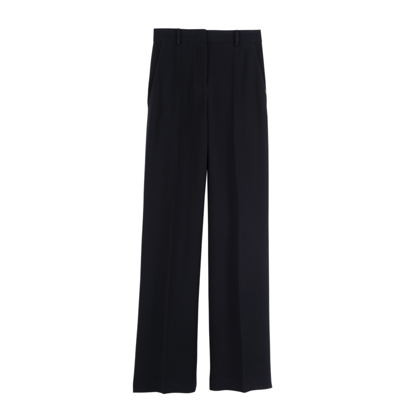 Trousers / Black - Crepe - 图片 8