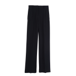 Trousers / Black - Crepe