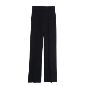 Trousers / Black - Crepe