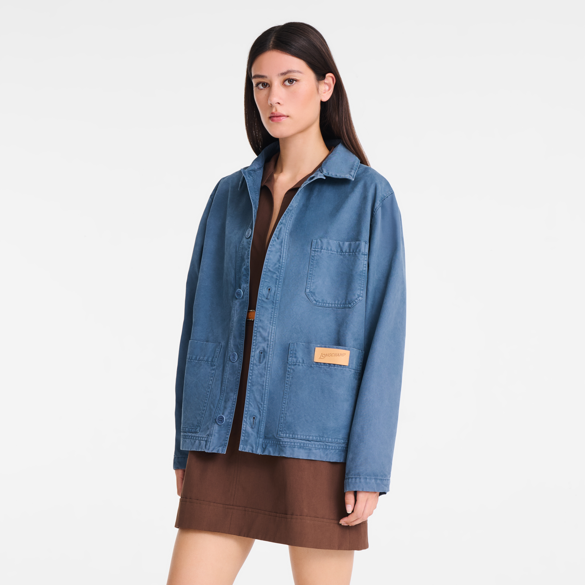 Jacket / Slate - Overdyed cotton - 图片 4