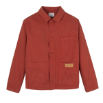 Jacket / Coral - Overdyed cotton