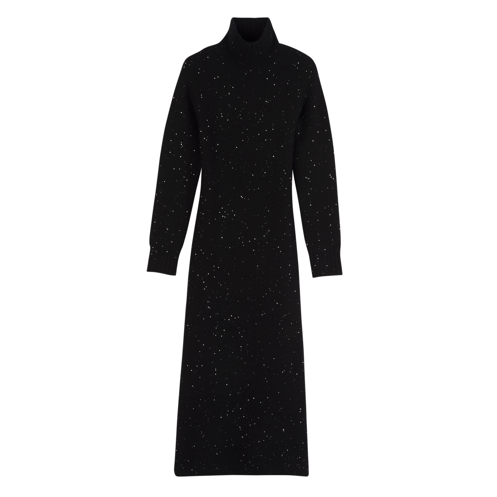 Long dress / Black - Knit