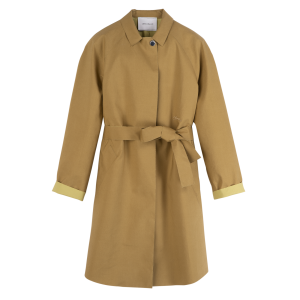 Trench coat / Desert - Water-repellent technical canvas