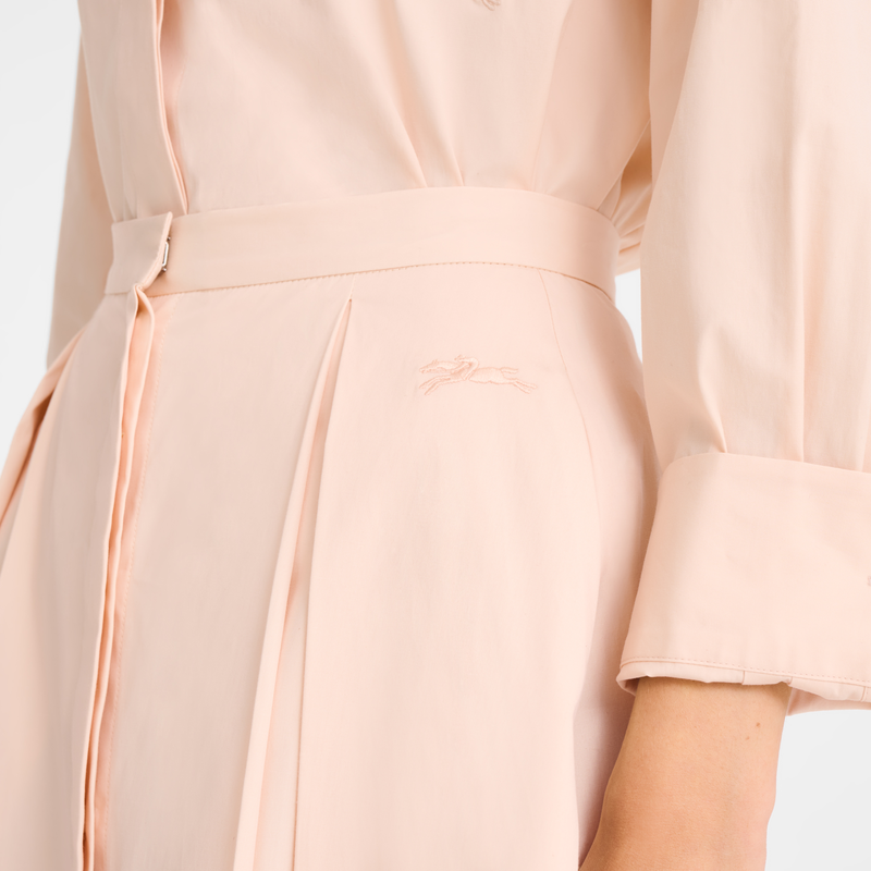 Midi skirt / Cream - Popelin - 图片 20