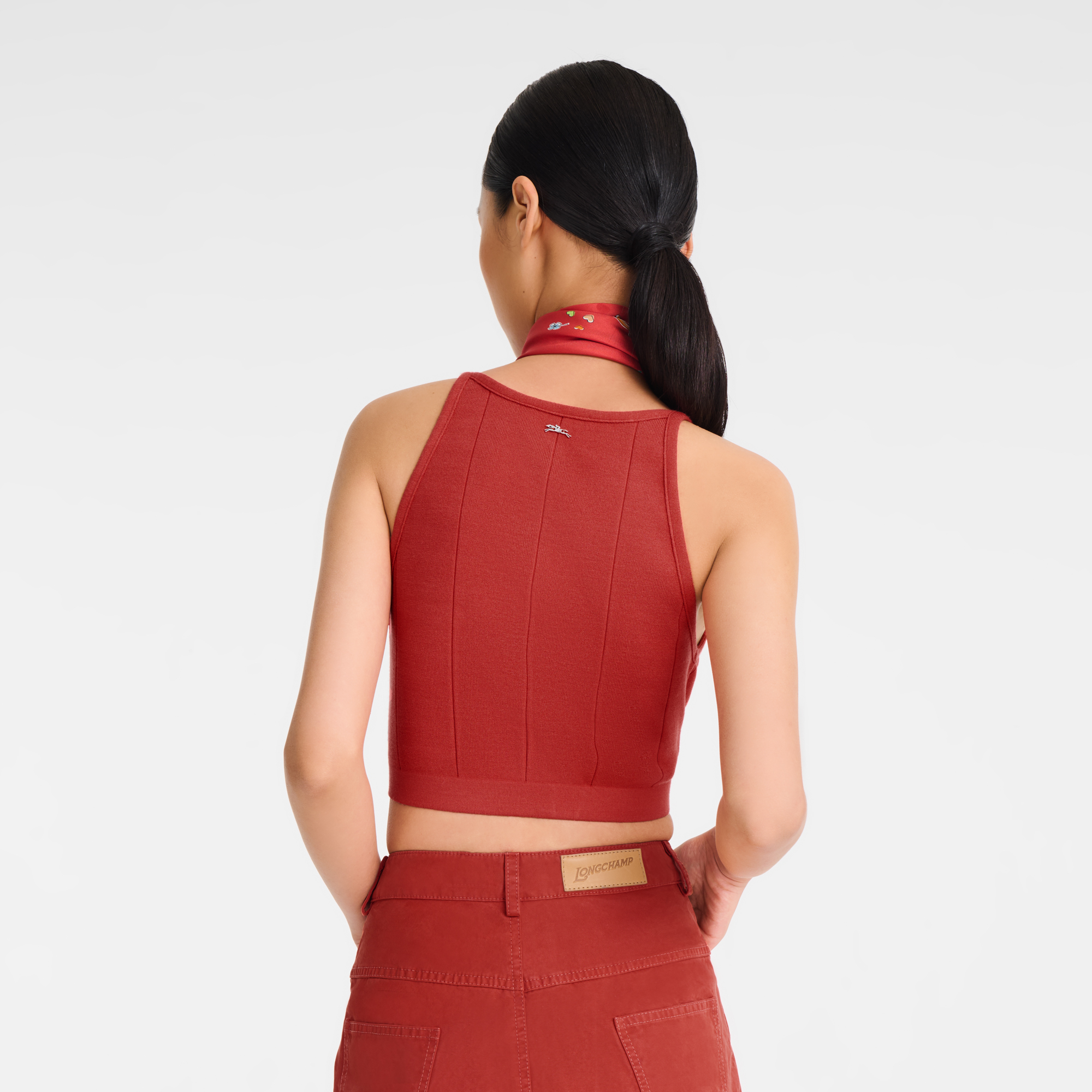 Top / Coral - Knit - 图片 3