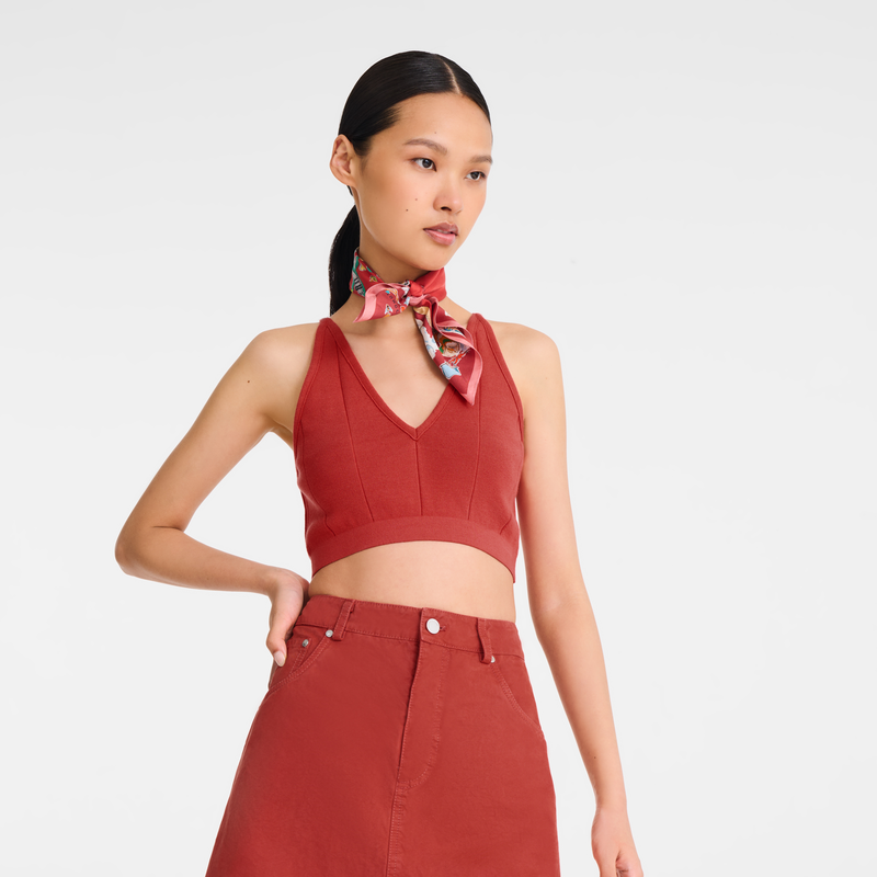 Top / Coral - Knit - 图片 8