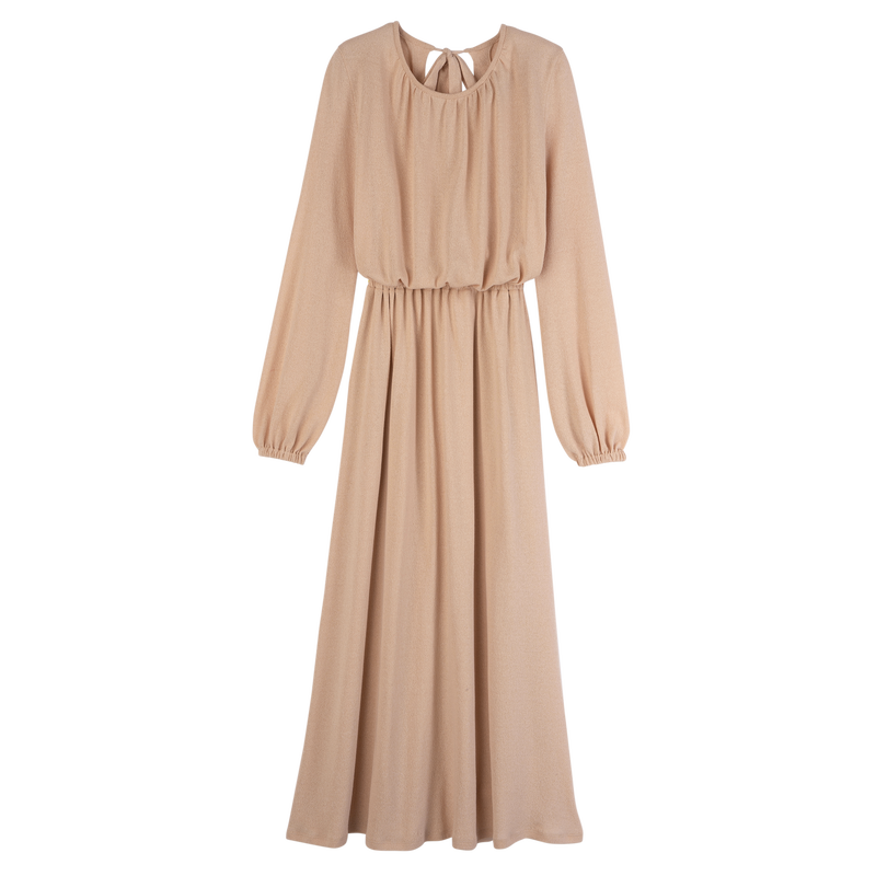 Long dress / Amber - Crepe jersey - 图片 11