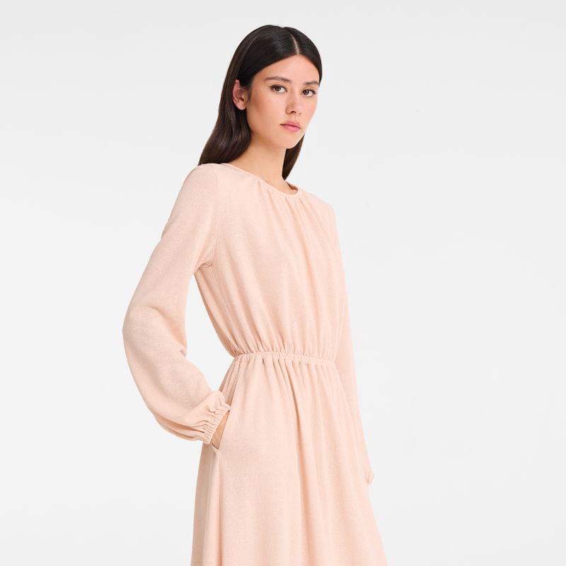 Long dress / Amber - Crepe jersey - 图片 10