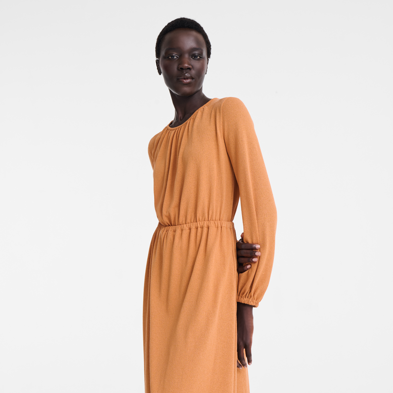 Long dress / Amber - Crepe jersey - 图片 7