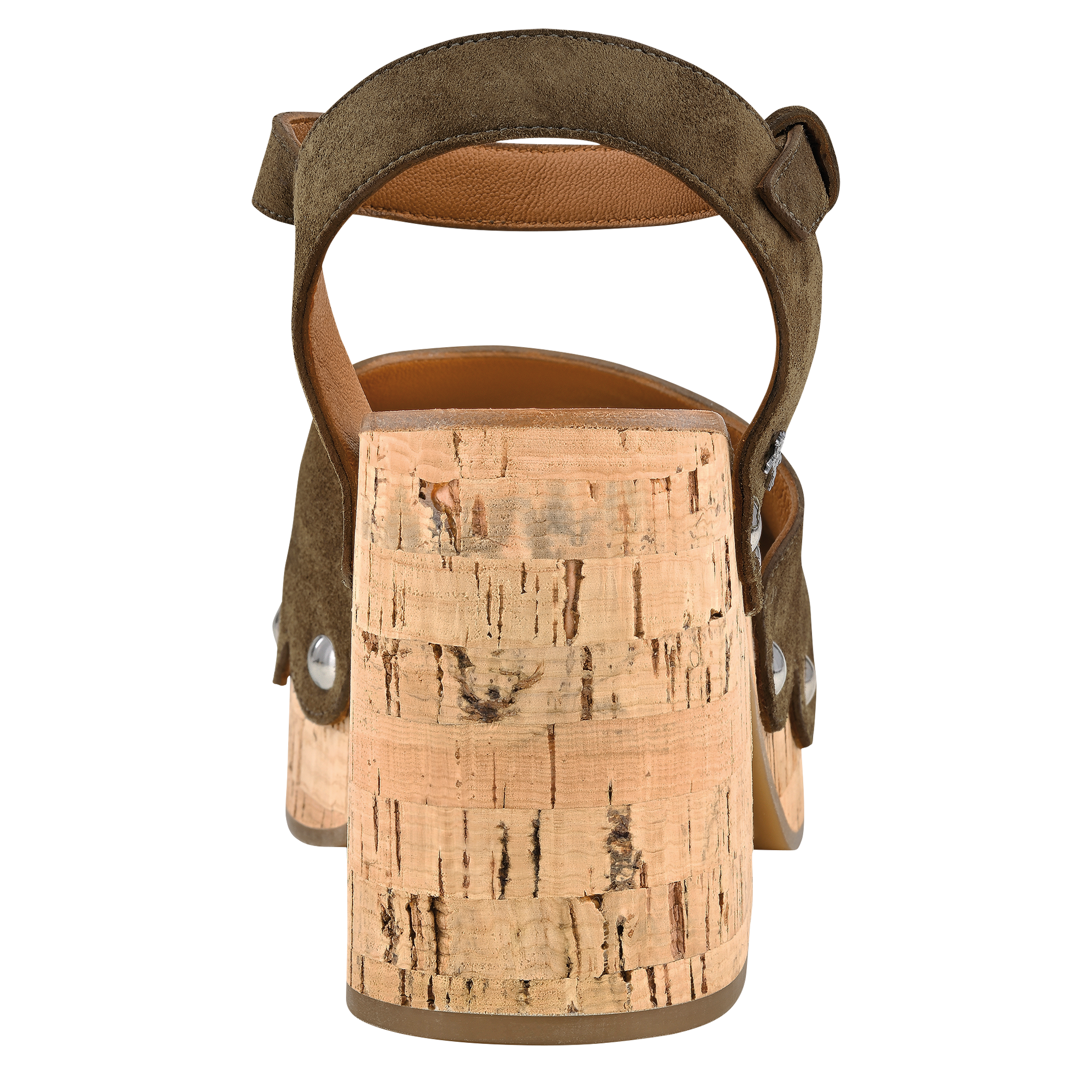 La Cigale Sandals / Olive - Leather - 图片 3