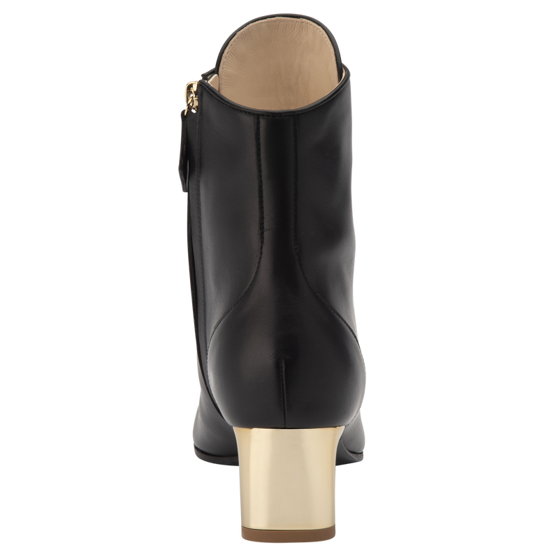 La Patineuse High heel low boots / White - Leather - 图片 17