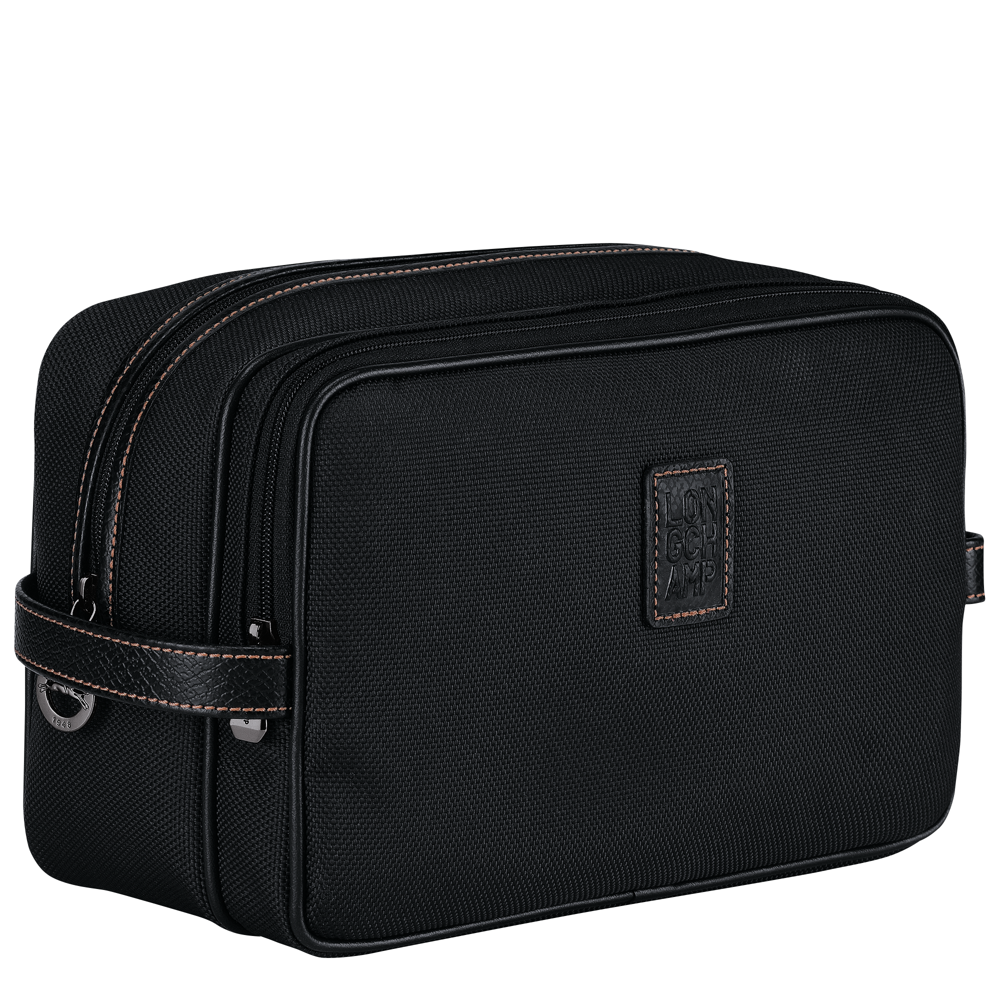 Boxford Toiletry case / Black - Recycled canvas - 图片 2