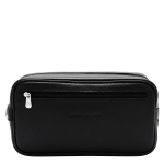 Le Foulonné Toiletry case / Black - Leather
