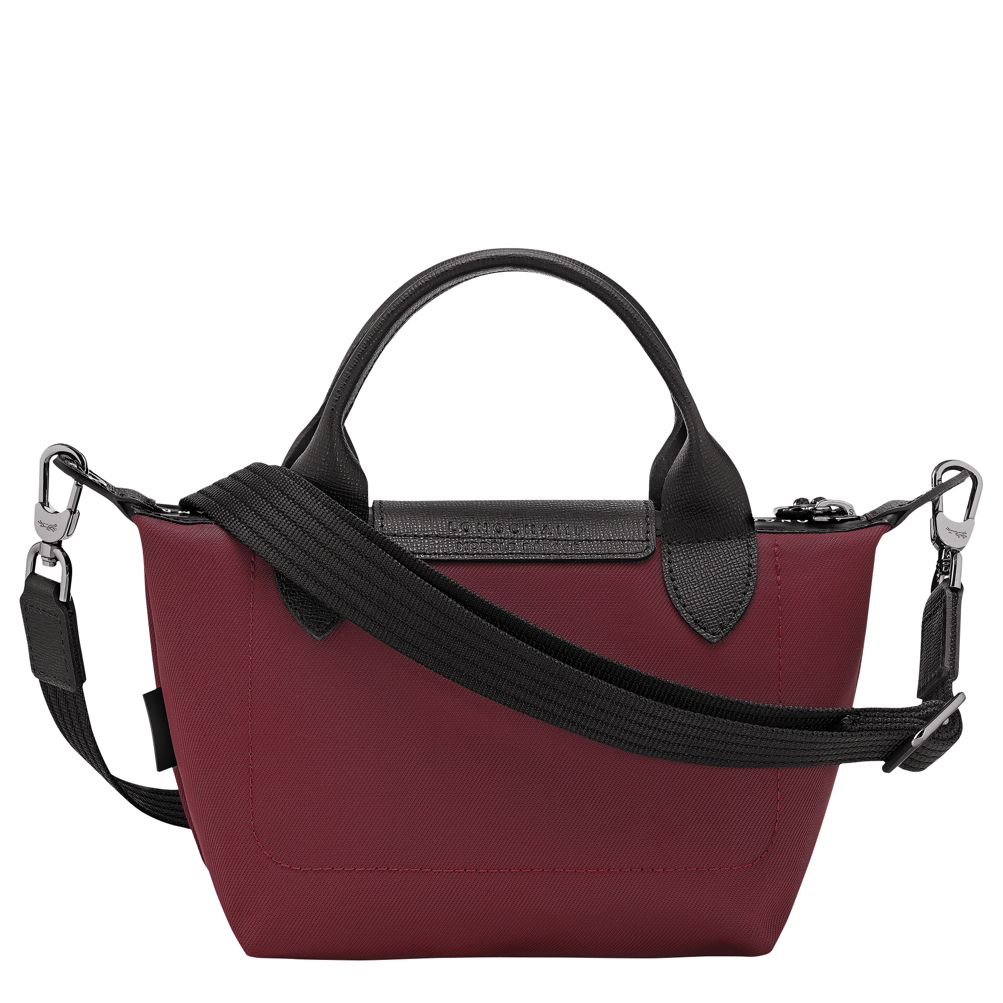 Le Pliage Energy XS Handbag / Burgundy - Recycled canvas - 图片 4