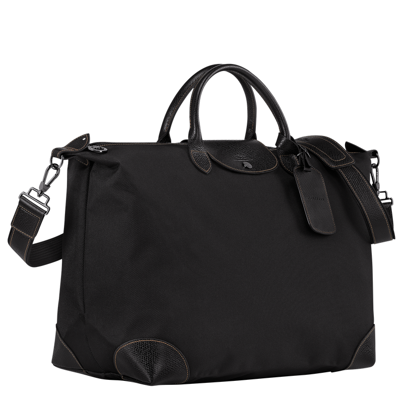 Boxford L Travel bag / Black - Recycled canvas - 图片 10
