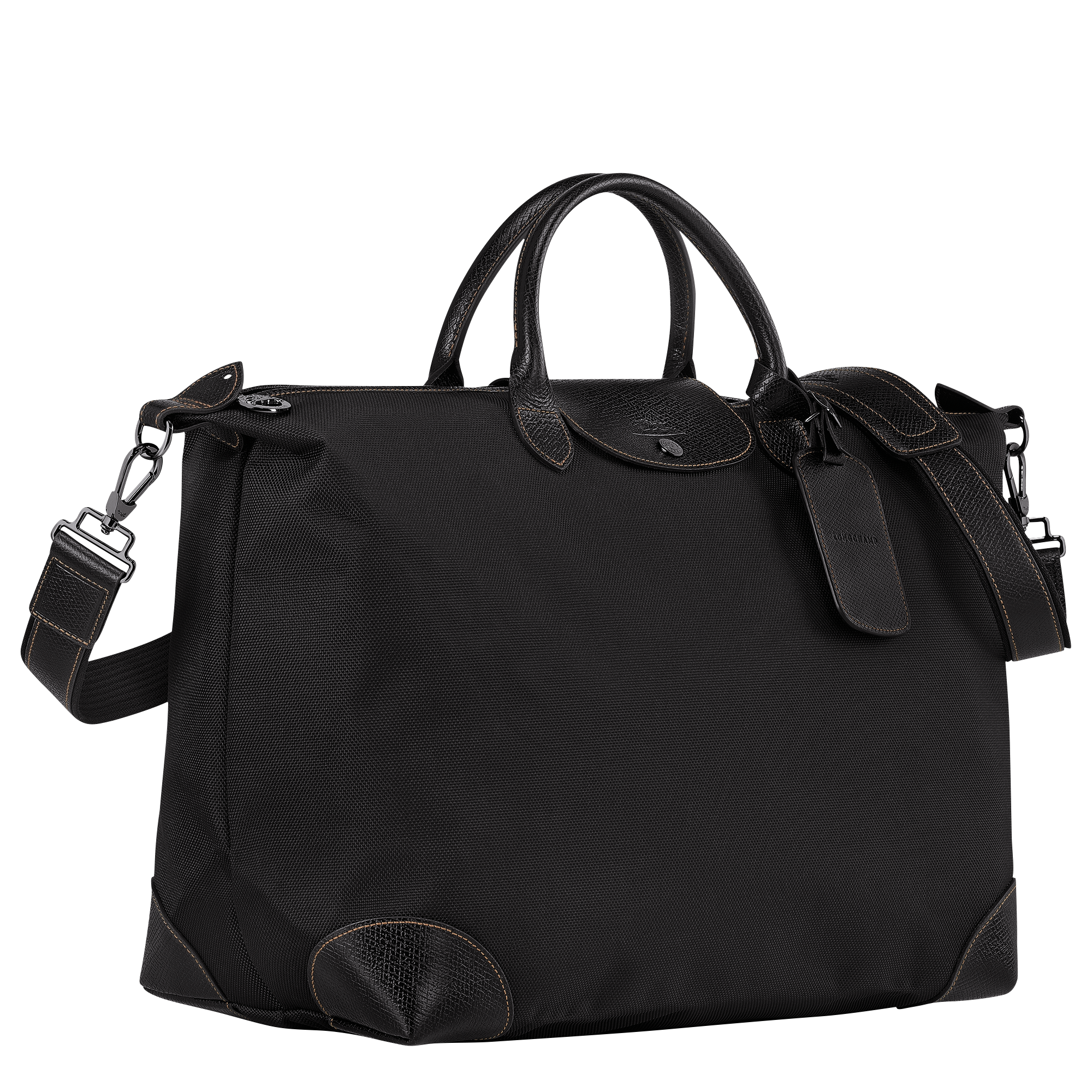 Boxford L Travel bag / Black - Recycled canvas - 图片 3