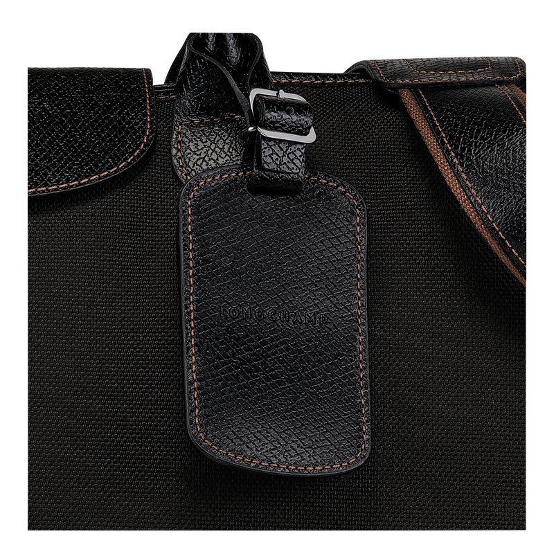 Boxford L Travel bag / Black - Recycled canvas - 图片 18